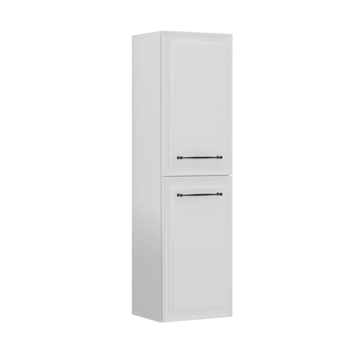 Orka Design 40 cm Banyo Boy Dolabı | Mat Beyaz