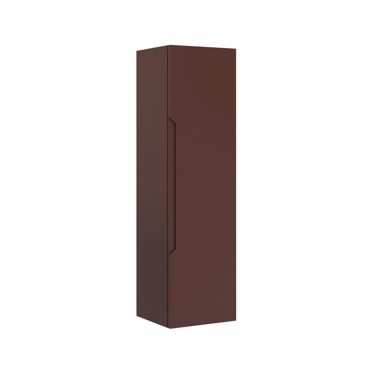 Orka Messina 40 cm Banyo Boy Dolabı | Mat Kırmızı