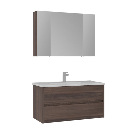Orka Side 100 cm Çekmeceli Banyo Dolabı Takımı | Navaro