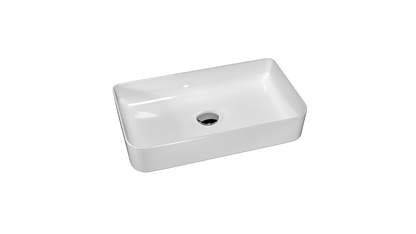 Quarter Bath Rapid Line Tezgah Üstü Çanak Lavabo Batarya Delikli Beyaz 38x60 cm 70RL23061