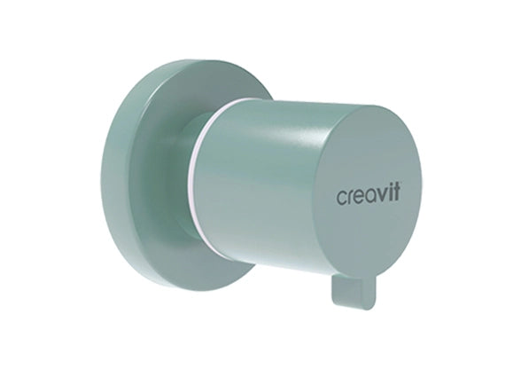Creavit Aç-Kapa Ara Kesme Valfi 1/2'' - 1/2'' (PPRC Gövde)-Nil Yeşili AC50L.NYL - Banyovit