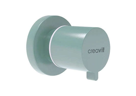 Creavit Aç-Kapa Ara Kesme Valfi 1/2'' - 1/2'' (PPRC Gövde)-Nil Yeşili AC50L.NYL - Banyovit