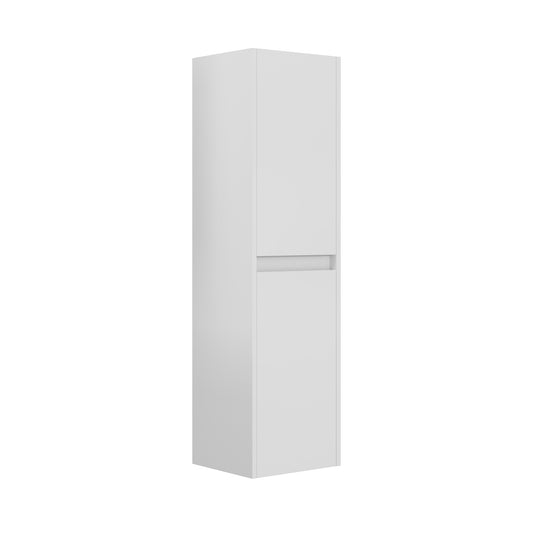 Orka Arno 40 cm Banyo Boy Dolabı | Parlak Beyaz