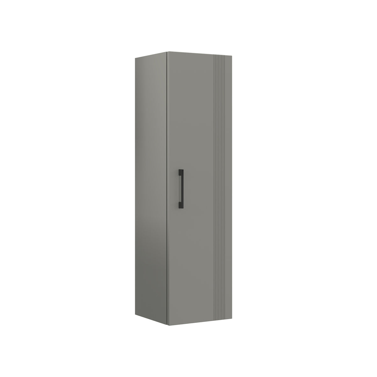 Orka Bari V2 40 cm Banyo Boy Dolabı | Tek Kapaklı | Mat Kaşmir