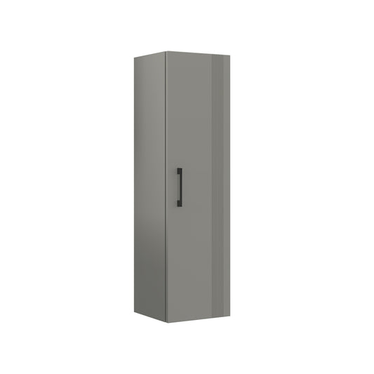 Orka Bari V2 40 cm Banyo Boy Dolabı | Tek Kapaklı | Mat Kaşmir