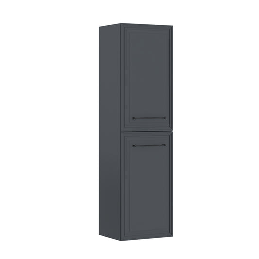 Orka Design 40 cm Banyo Boy Dolabı | Mat Antrasit