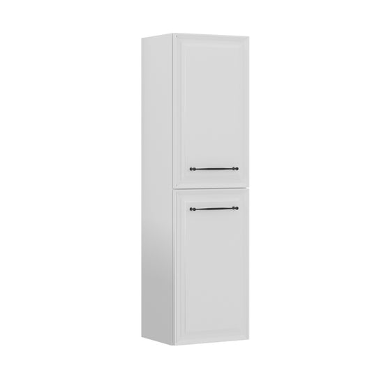 Orka Design 40 cm Banyo Boy Dolabı | Mat Beyaz