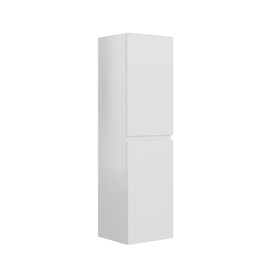 Orka Purus 40 cm Banyo Boy Dolabı | Çift Kapaklı | Beyaz