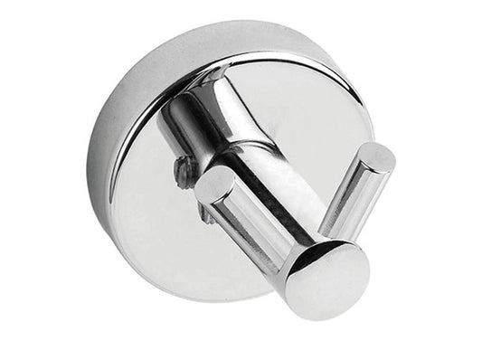 Creavit Drop  2'li Çiftli Bornozluk Askılık Krom DR27014 - Banyovit