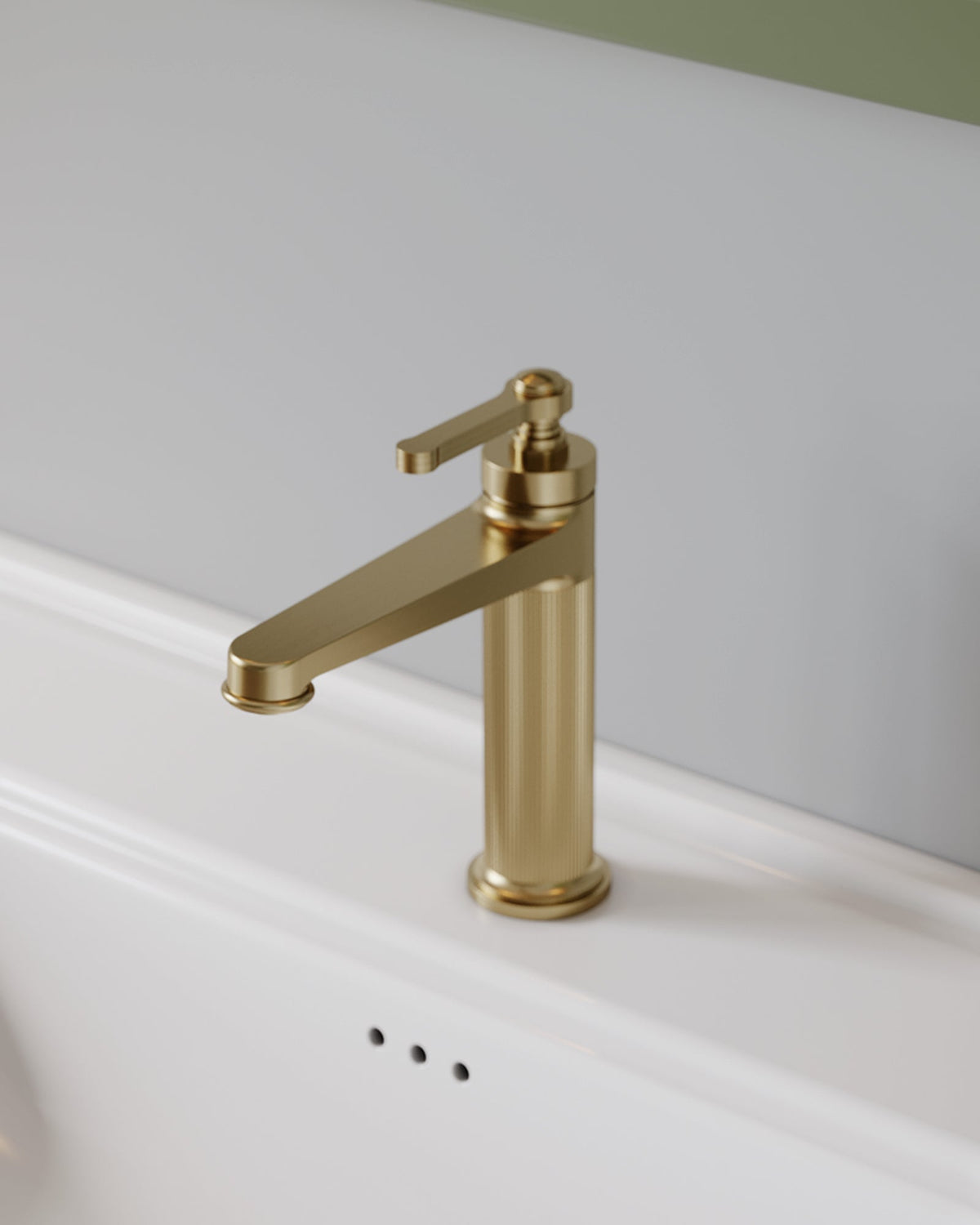 Creavit Lidya Lavabo Armatürü Brush Gold LY1500BG - Görsel 2