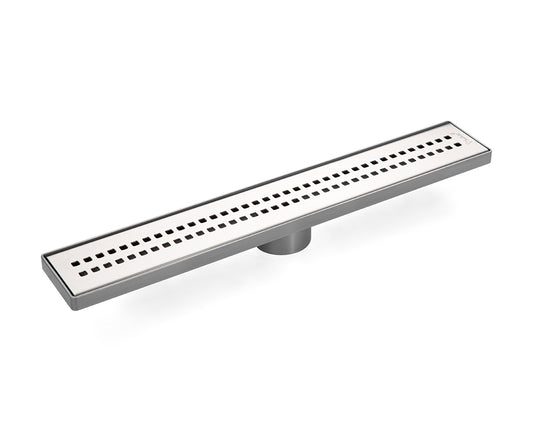 Sukar Line/6E Cube Izgaralı Lineer Duş Kanalı Plastik Kasalı Kokumatik Koku Önleyicili
