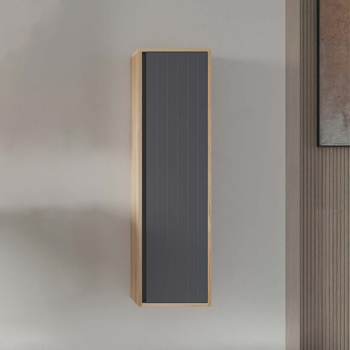 Orka Prato 40 cm Banyo Boy Dolabı | Legnano Antrasit