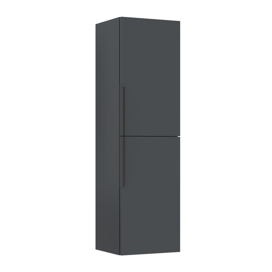 Orka Pure 40 cm Banyo Boy Dolabı | Mat Antrasit