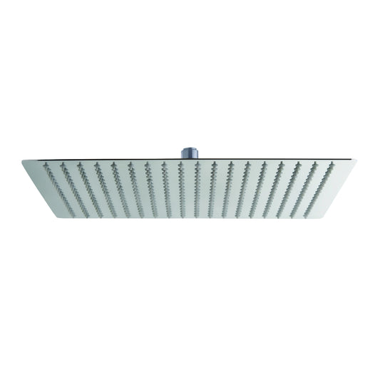 Creavit Paslanmaz Slim Tepe Duş Başlığı Kare 400mm SH4000 - Banyovit