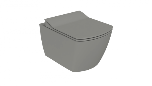 Creavit Elegant Rim-Off Kanalsız Asma Klozet Cool Grey EG321-00CG00E-0000