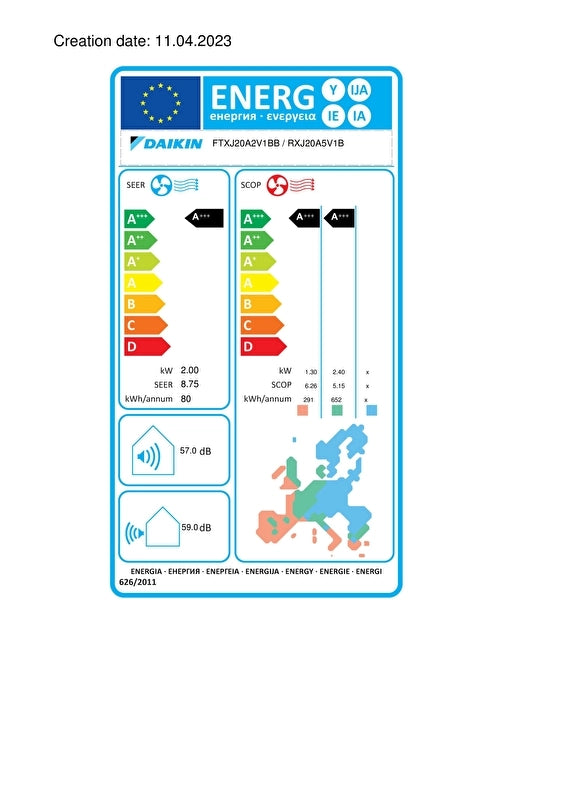 Daikin Emura III Siyah 7000 BTU/h İnverter Duvar Tipi Klima FTXJ20AB9